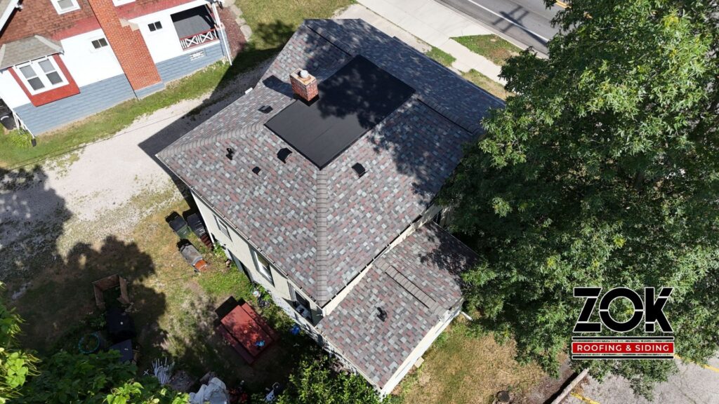 Zok Roofing Example in Elyria