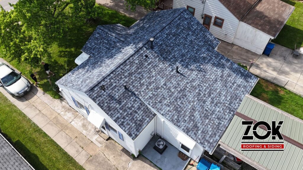 Zok Roofing Example in North Ridgeville